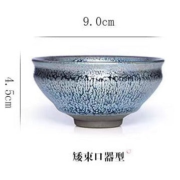 Lu Guowei Oil Drop-Shaped Jianzhan Cups